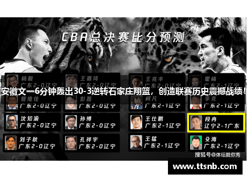 安徽文一6分钟轰出30-3逆转石家庄翔篮，创造联赛历史震撼战绩！